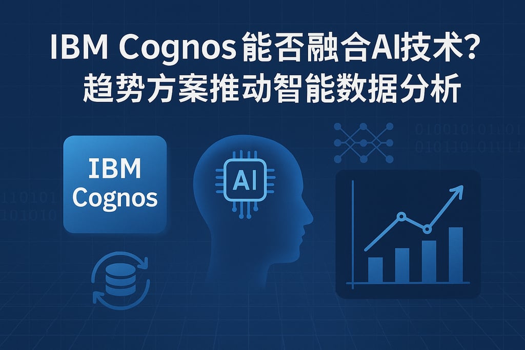 IBM Cognos能否融合AI技术？趋势方案推动智能数据分析